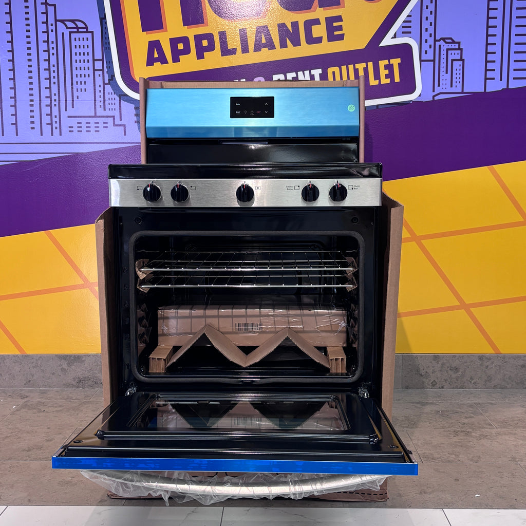 Pictures of Frigidaire Stainless Steel 30" 5 Burner Gas Range with Even Baking Technology - New in Box - Neu Appliance Outlet - Discount Appliance Outlet in Austin, Tx