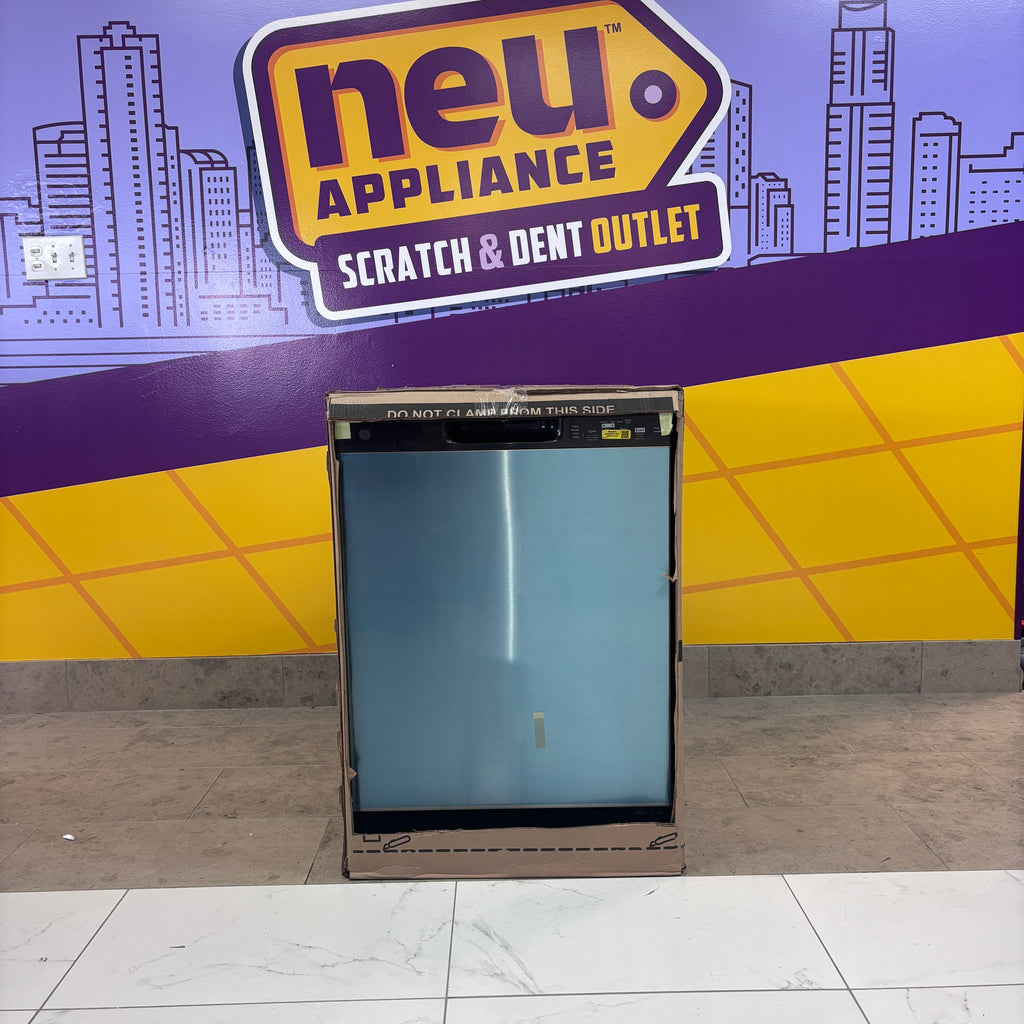 Pictures of GE Stainless Steel Built-In 24 Inch Tall Tub Dishwasher with Front Controls and Steam Sanitize GDF535PSRSS - New in Box - Neu Appliance Outlet - Discount Appliance Outlet in Austin, Tx