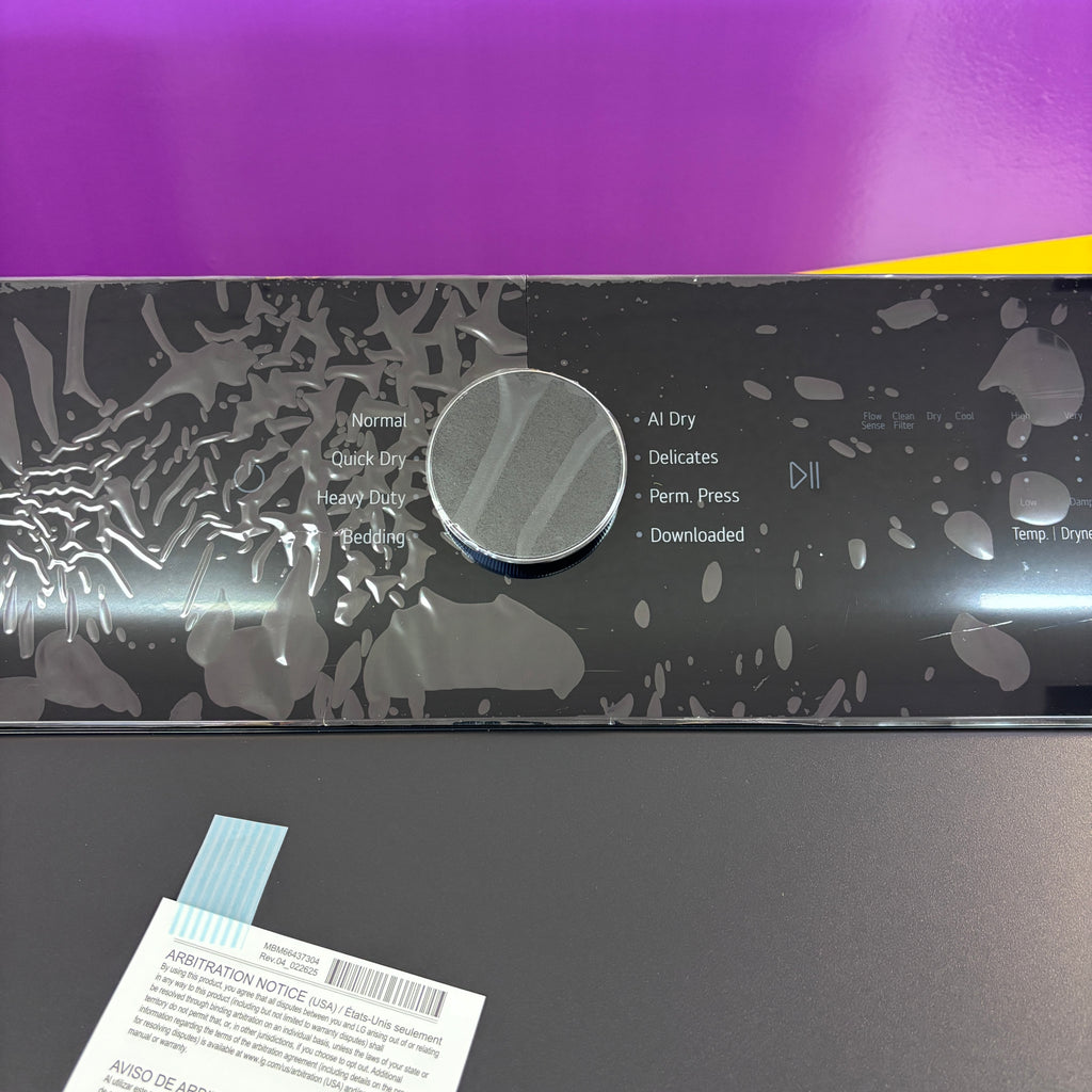 Pictures of LG 5.3 cu. ft. Smart Top Load Washer with 4-Way® Agitator, TurboWash3D Technology, and AI Sensing EasyUnload™ WT8405CB - New in Box and LG 7.3 cu. ft. Rear Control Electric Dryer with LG EasyLoad™ Door and AI Sensing DLE8400BE - New in Box - Neu Appliance Outlet - Discount Appliance Outlet in Austin, Tx