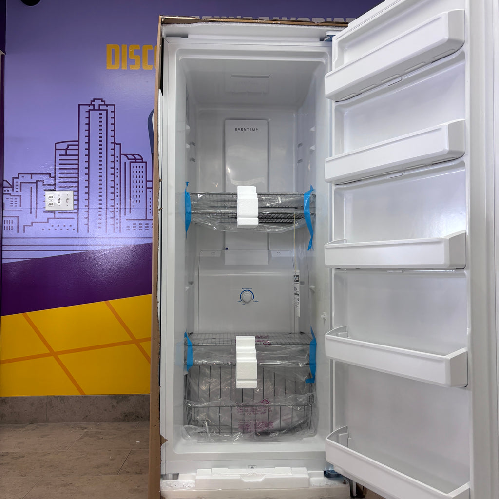 Pictures of Frigidaire 16 Cu. Ft. Garage Ready Upright Freezer FFFU16F2VW - New in Box - Neu Appliance Outlet - Discount Appliance Outlet in Austin, Tx