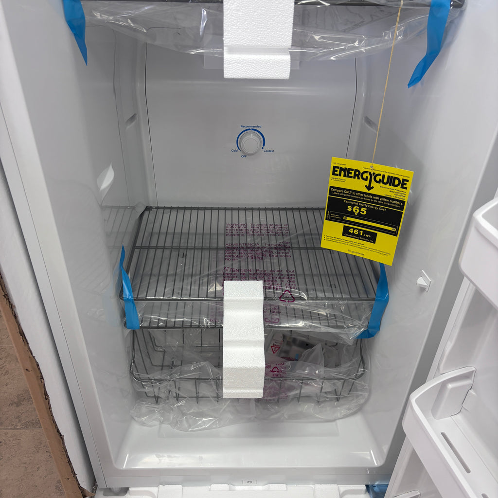 Pictures of Frigidaire 16 Cu. Ft. Garage Ready Upright Freezer FFFU16F2VW - New in Box - Neu Appliance Outlet - Discount Appliance Outlet in Austin, Tx