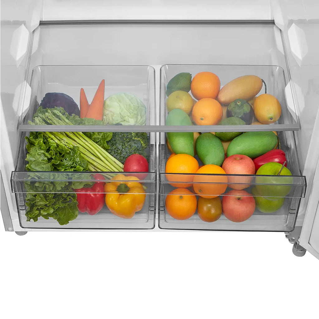 Pictures of Midea 21 cu. ft. Convertible Upright Freezer in White 3SD653 - MRU21F5BWW - Open Box - Neu Appliance Outlet - Discount Appliance Outlet in Austin, Tx