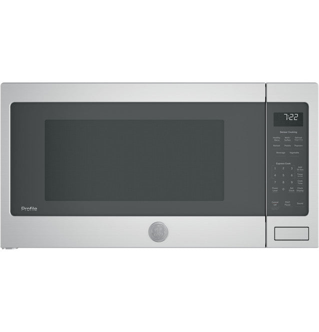 Pictures of GE Profile™ 2.2 Cu. Ft. Countertop Sensor Microwave Oven in Stainless Steel PES7227SLSS - Open Box - Neu Appliance Outlet - Discount Appliance Outlet in Austin, Tx