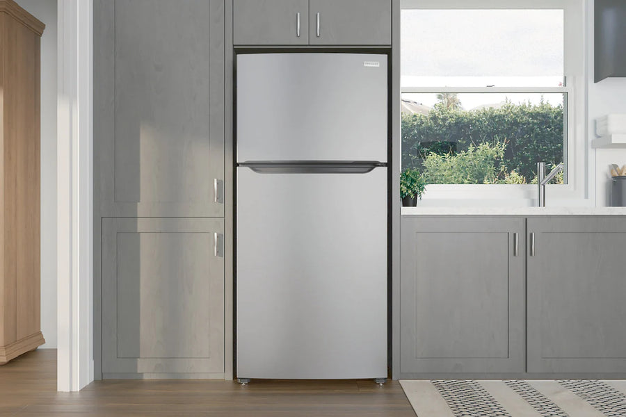 Frigidaire 30" Wide 20.0 Cu. Ft. Top Freezer Refrigerator in Stainless Steel LFTR2045VF - Scratch & Dent (Minor)