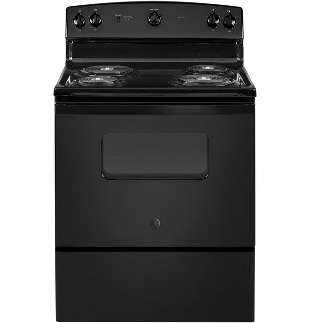 Pictures of GE® ENERGY STAR® 30" 5.0 ft. cu. Free-Standing Electric Range in Black JBS160DMBB - Scratch & Dent (Minor) - Neu Appliance Outlet - Discount Appliance Outlet in Austin, Tx