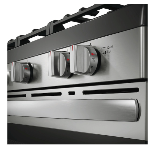 Pictures of Frigidaire 30 in 5 Burner Freestanding Gas Range in Stainless Steel with Quick Boil and Steam Clean FCRG3062AS - New in Box - Neu Appliance Outlet - Discount Appliance Outlet in Austin, Tx
