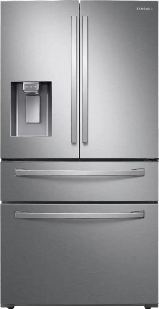 Pictures of Samsung 28 cu. ft. 4-Door French Door Refrigerator with FlexZone™ Drawer in Stainless Steel RF28R7201SR - Open Box - Neu Appliance Outlet - Discount Appliance Outlet in Austin, Tx