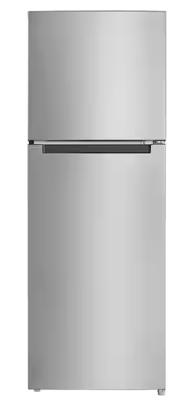 Vissani 10.1 cu. ft. Top Freezer Refrigerator in Stainless Steel 251315CR1097 - MDTF10SS - Scratch & Dent (Minor)