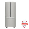 Pictures of LG 22 cu. ft. 30-inch Wide French Door Refrigerator in Stainless Steel LFCS22520S - Scratch & Dent (Moderate) - Neu Appliance Outlet - Discount Appliance Outlet in Austin, Tx