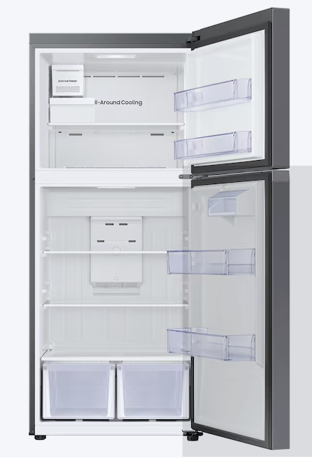 Pictures of Samsung 18 cu. ft. Standard Depth Top Freezer Refrigerator in Stainless Steel with All-Around Cooling RT18DG6700SR - Scratch & Dent (Minor) - Neu Appliance Outlet - Discount Appliance Outlet in Austin, Tx
