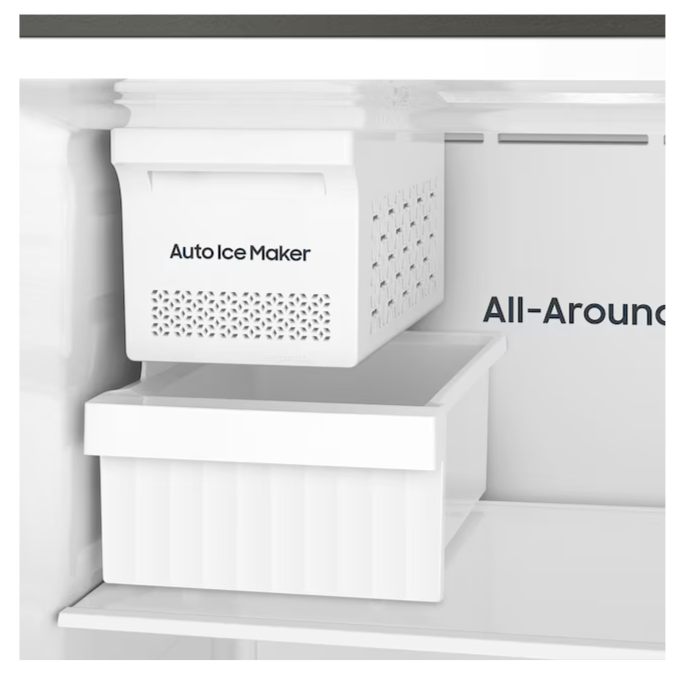 Pictures of Samsung 18 cu. ft. Standard Depth Top Freezer Refrigerator in Stainless Steel with All-Around Cooling RT18DG6700SR - Scratch & Dent (Minor) - Neu Appliance Outlet - Discount Appliance Outlet in Austin, Tx