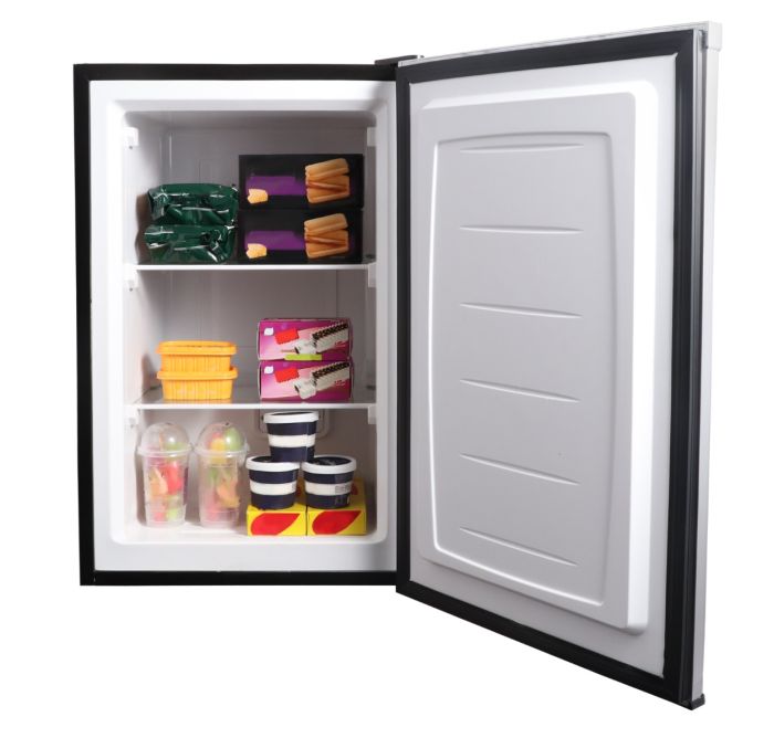 Pictures of Magic Chef 3.0 cu. ft. Manual Defrost Upright Freezer in Stainless Steel MCUF3STE - Cosmetic Condition - Scratch & Dent - Minor - Neu Appliance Outlet - Discount Appliance Outlet in Austin, Tx