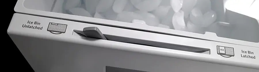 Pictures of JennAir RISE 21.9 Cu. Ft. French Door Counter-Depth Refrigerator with Gourmet Bay Drawer and TriSensor Climate Control in Stainless Steel JFFCF72DKL - Scratch & Dent (Minor) - Neu Appliance Outlet - Discount Appliance Outlet in Austin, Tx