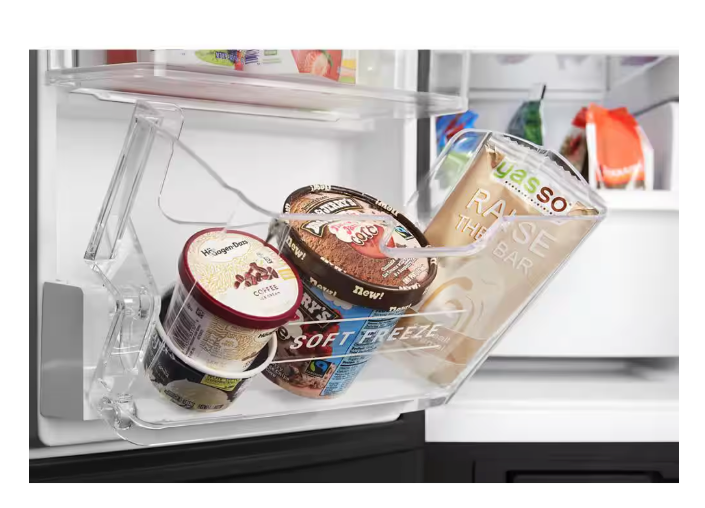 Pictures of Maytag 25 cu. ft. Side by Side Refrigerator with Exterior Ice and Water Dispenser in Fingerprint Resistant Stainless Steel MSS25C4MGZ - Scratch & Dent (Moderate) - Neu Appliance Outlet - Discount Appliance Outlet in Austin, Tx