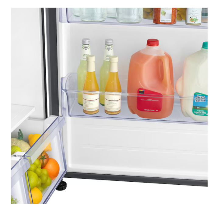 Pictures of Samsung 18 cu. ft. Standard Depth Top Freezer Refrigerator in Stainless Steel with All-Around Cooling RT18DG6700SR - Scratch & Dent (Minor) - Neu Appliance Outlet - Discount Appliance Outlet in Austin, Tx