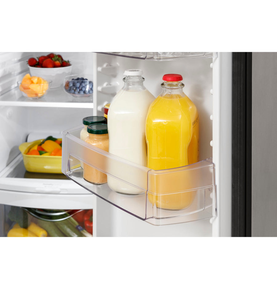 GE 25.3 Cu. Ft. Side-By-Side Refrigerator in Fingerprint Resistant Stainless Steel 22136SD351 - GSS25GYPFS - Scratch & Dent (Minor)