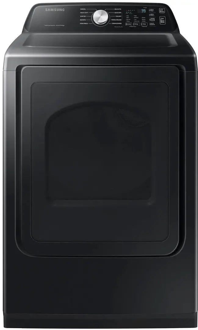 Samsung 7.4 cu. ft. Smart Electric Dryer with Sensor Dry in Brushed Black 24SD03 - DVE47CG3500V - Scratch & Dent (Minor)