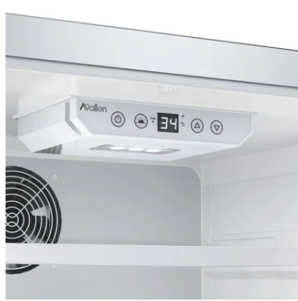 Pictures of Avallon 3.35-cu ft Mini Fridge in Stainless Steel AFR152SSODRH - New in Box - Neu Appliance Outlet - Discount Appliance Outlet in Austin, Tx