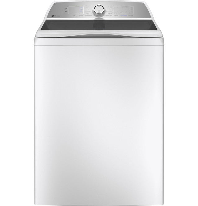 GE Profile 5.0 cu. ft. High-Efficiency ENERGY STAR Smart Top Load Washer in White with Microban Technology 22136SD251 - PTW600BSRWS - Scratch & Dent (Minor)