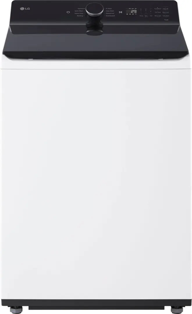 LG 5.5 cu. ft. Mega Capacity Top Load Washer with Impeller in Alpine White 251315SD1122 - WT8400CW - Scratch & Dent (Moderate)
