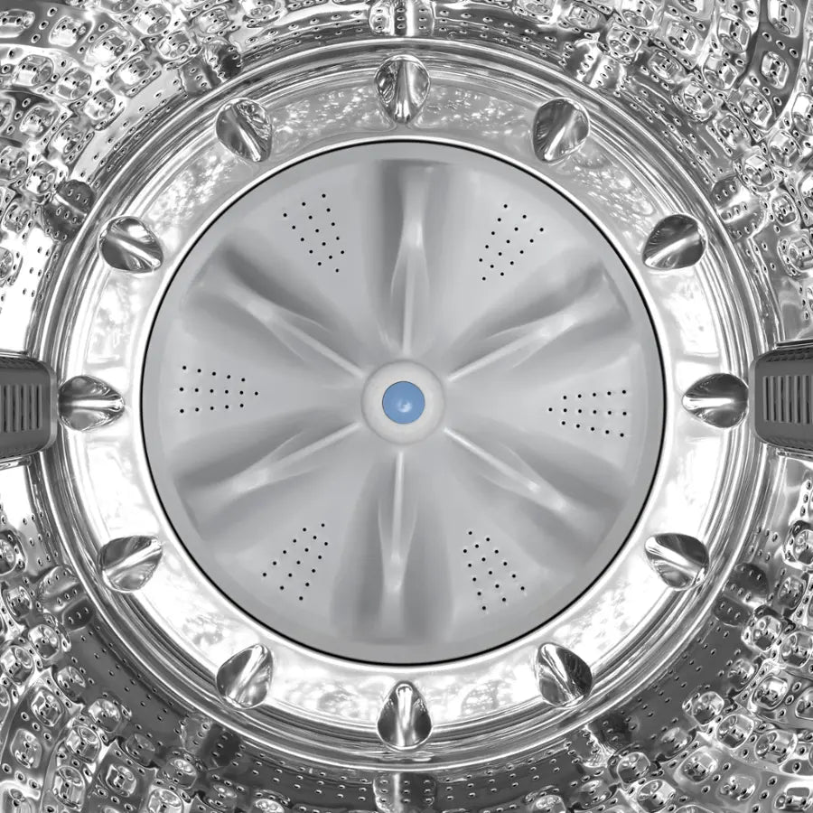 Pictures of Samsung Brushed Navy Blue 5.4 cu. ft. Smart Top Load Washer with Pet Care Solution and Super Speed Wash WA54CG7150AD - Open Box - Neu Appliance Outlet - Discount Appliance Outlet in Austin, Tx