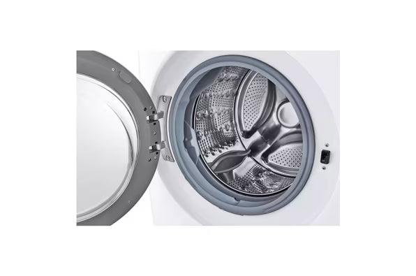 LG Ultra Large Capacity Front Load 4.5 Cu. Ft. Washer in White with ColdWash Technology WM3400CW - Scratch & Dent (Minor) and LG 7.4 cu. ft. Large Capacity Electric Dryer in White 16264 - DLE3400W - Scratch & Dent (Minor)