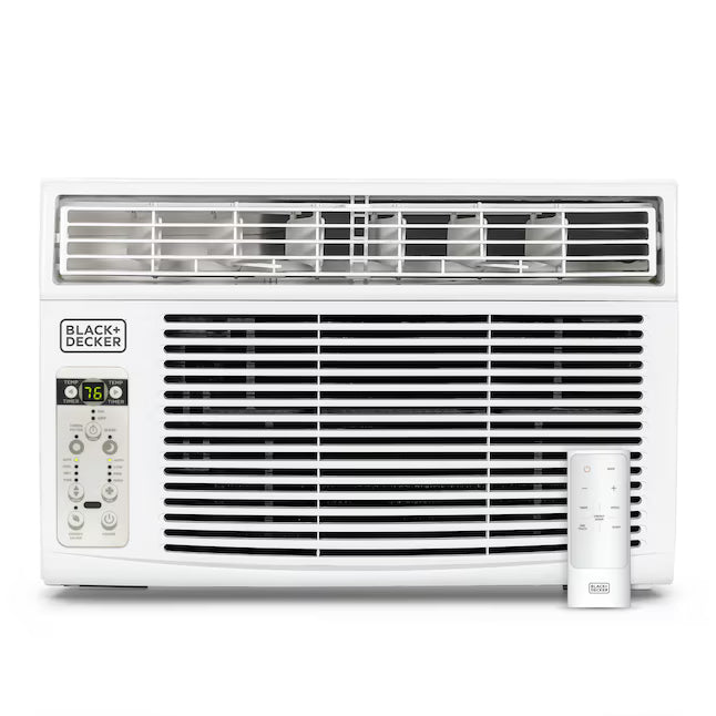 Black+Decker 14300 BTU Window Air Conditioner with Remote Control Cools Up to 700 Square Feet in White tstSA86 - BD145WT6 - New in Box