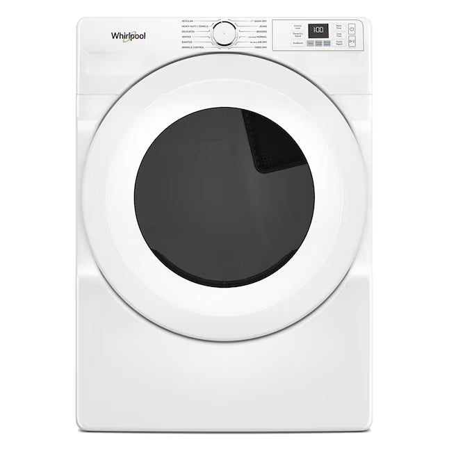 Whirlpool White Front Load Energy Star 4.5 Cu. Ft. Washer with Tumble Fresh Option WFW4720RW - Open Box and Whirlpool 7.4 cu. ft. ENERGY STAR® Front Load Electric Dryer with Wrinkle Shield™ Option WED4720RW - Scratch & Dent (Minor)