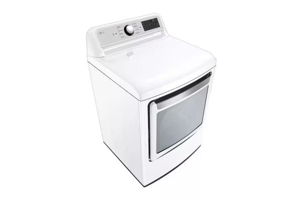 LG 4.5-cu ft High Efficiency Impeller Top-Load Washer ENERGY STAR in White WT7060CW - Certified Refurbished and LG 7.3 cu. ft. Ultra Large Capacity Smart wi-fi Enabled Rear Control Gas Dryer with EasyLoad™ Door DLG7401WE - Certified Refurbished