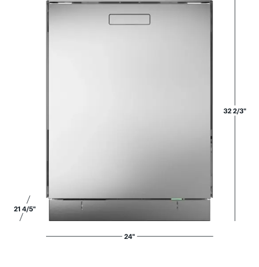 Pictures of ASKO 24" Dishwasher with Front Control, Pocket Handle, Stainless Steel tub, 3 Racks, 42 dBA, ADA DBI564IS - Open Box - Neu Appliance Outlet - Discount Appliance Outlet in Austin, Tx