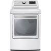 LG 7.3 cu. ft. Ultra Large Capacity Smart Wi-Fi Enabled Electric Dryer with Sensor Dry Technology DLE7300WE - Certified Refurbished