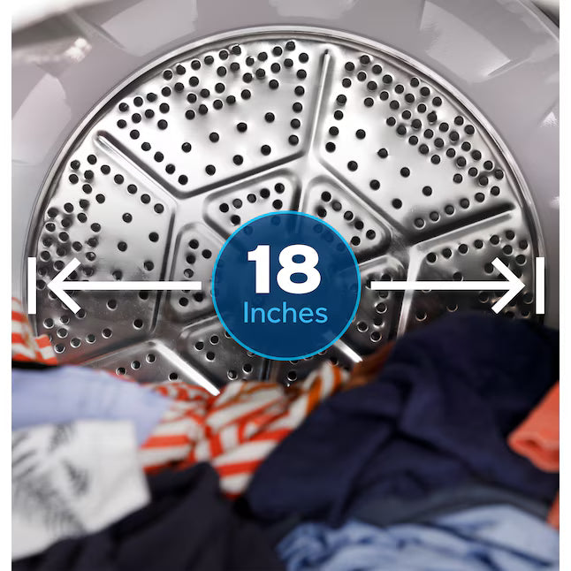 GE® 7.2 cu. ft. Capacity Gas Dryer with Up To 120 ft. Venting and Extended Tumble 31133SD145 - GTD48GASWWB - Scratch & Dent (Minor)