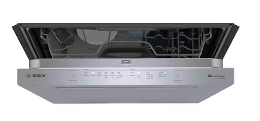 Bosch 500 Series 24 in. Stainless Steel Top Control Tall Tub Pocket Handle Dishwasher with Stainless Steel Tub, Quiet 38 dBA SHP95CM5N - Open Box