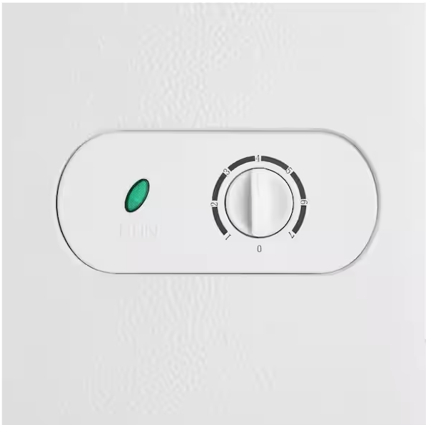 Vissani 7.0 cu. ft. Manual Defrost Chest Freezer with LED Light in White, Garage Ready S166 - HMCF7W5 - Scratch & Dent (Minor)