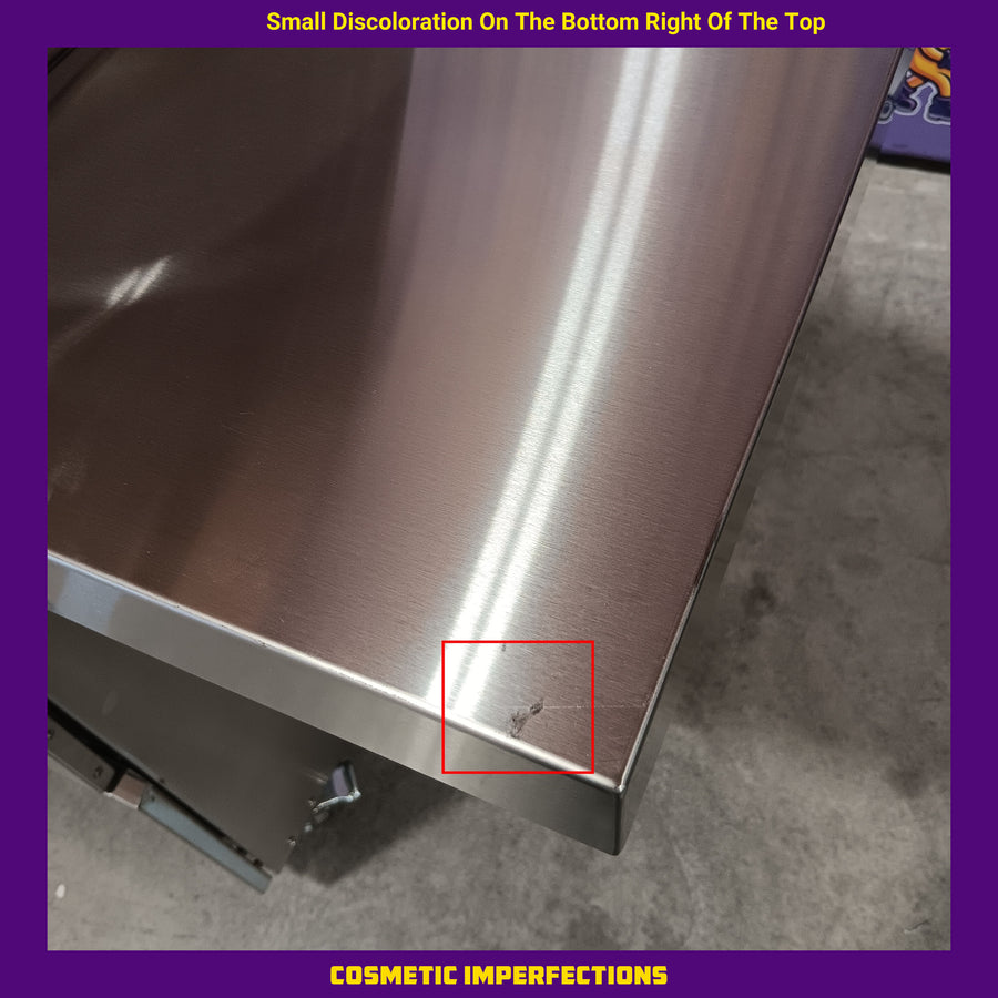 Coyote 36 Inch Freestanding Pellet Grill on Cart, Stainless Steel, Intuitive Digital Touch Control C1P36-FS - Scratch & Dent (Minor)