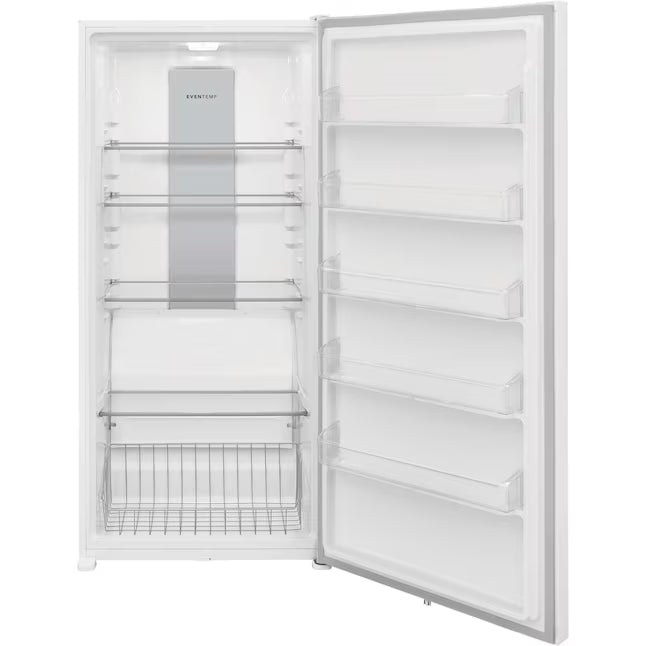 Frigidaire 20 Cu. Ft. ENERGY STAR Garage Ready White Upright Freezer with EvenTemp™ Cooling System FFUE2024AW - Scratch & Dent (Minor)