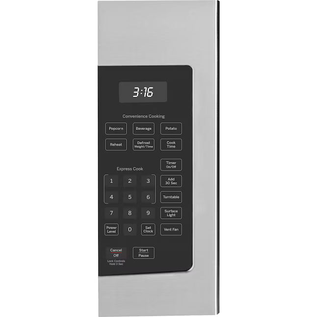 GE® 1.6 Cu. Ft. Over-the-Range Microwave Oven in Stainless Steel 251317SD1271 - JVM3160RFSS - Scratch & Dent (Minor)