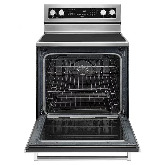 KitchenAid 5-Element Electric Convection Range 17SD015 - KFEG500ESS - Scratch & Dent (Minor)