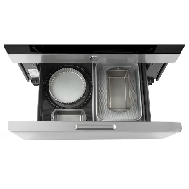 GE 5.0 cu. ft. Freestanding 4 Heating Element Electric Range with Dual Element Baking in White GE9885 - JB256DMWW - New in Box
