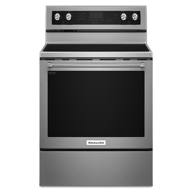 KitchenAid 5-Element Electric Convection Range 17SD015 - KFEG500ESS - Scratch & Dent (Minor)
