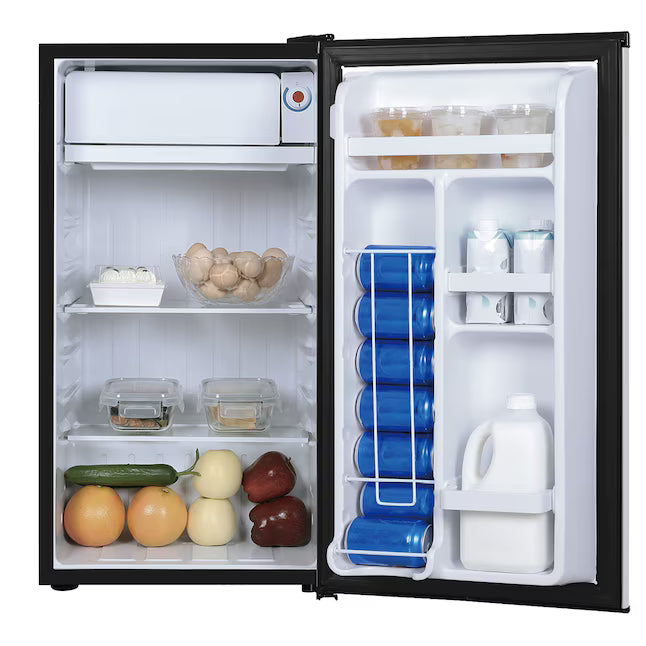 Frigidaire Gallery 3.2-cu ft Mini Fridge in Stainless Steel FGFR334B - Open Box