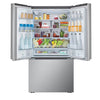 LG 27 cu. ft. Smart Counter-Depth MAX™ French Door Refrigerator 3SD918 - LRFLC2716S - Scratch & Dent (Minor)