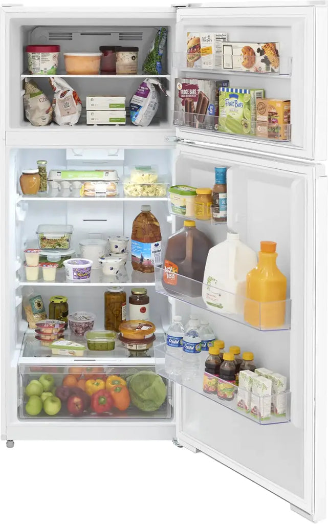 Pictures of Frigidaire 16 Cu. Ft. Garage Ready Top Freezer Refrigerator in White 3SD612 - FRTE1622AW - Scratch & Dent (Moderate) - Neu Appliance Outlet - Discount Appliance Outlet in Austin, Tx