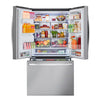 LG 31 cu. ft. Smart Standard-Depth MAX™ French Door Refrigerator with Dual Ice 3SD919 - LRFXS3106S - Scratch & Dent (Minor)