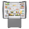Pictures of Samsung 31.5-cu ft 3-Door ENERGY STAR Smart French Door Refrigerator with Dual Ice Maker in Stainless Steel - 3SD482 - RF32CG5300SR - Scratch & Dent (Minor) - Neu Appliance Outlet - Discount Appliance Outlet in Austin, Tx