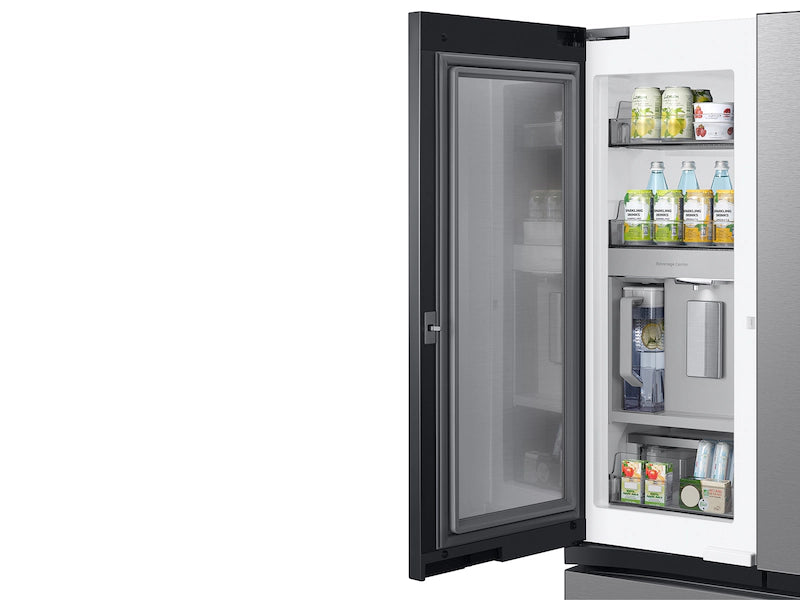 Pictures of Samsung Bespoke 3-Door French Door Refrigerator (30 cu. ft.) with Beverage Center™ in Stainless Steel with Auto Fill Water Pitcher 4SD425 - RF30BB6600QL - Open Box - Neu Appliance Outlet - Discount Appliance Outlet in Austin, Tx