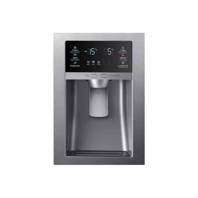 Samsung 28.2 Cu. Ft. 4-Door French Door Refrigerator with Thru-the-Door Ice and Water in Stainless Steel 31135SD255 - RF28HMEDBSR - Scratch & Dent (Moderate)