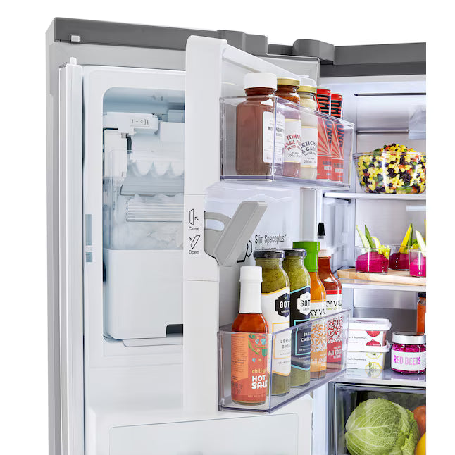 LG 30 cu. ft. Smart French Door Refrigerator with Craft Ice™ & Full-Convert™ Drawer 31135SD270 - LRMXS3006S - Scratch & Dent (Minor)