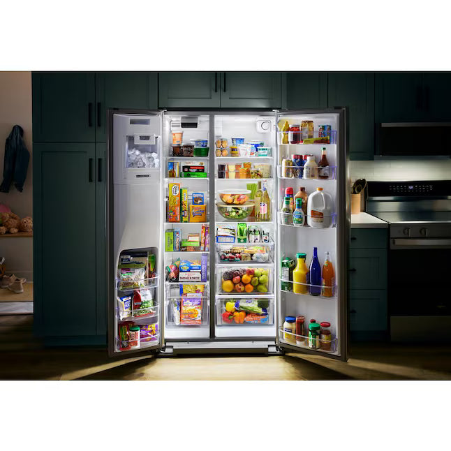 Whirlpool Standard Depth Side-by-Side Refrigerator with TruCool™ System WRSF5536RZ - Scratch & Dent (Minor)