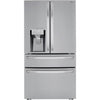 LG 30 cu. ft. Smart French Door Refrigerator with Craft Ice™ & Full-Convert™ Drawer 3SD930 - LRMXS3006S - Scratch & Dent (Minor)